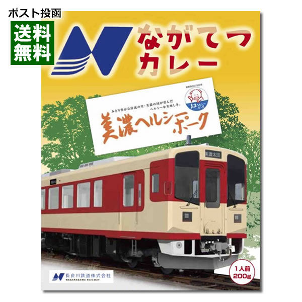 【ポスト投函送料無料】ご当地カレー 長良川鉄道 なが