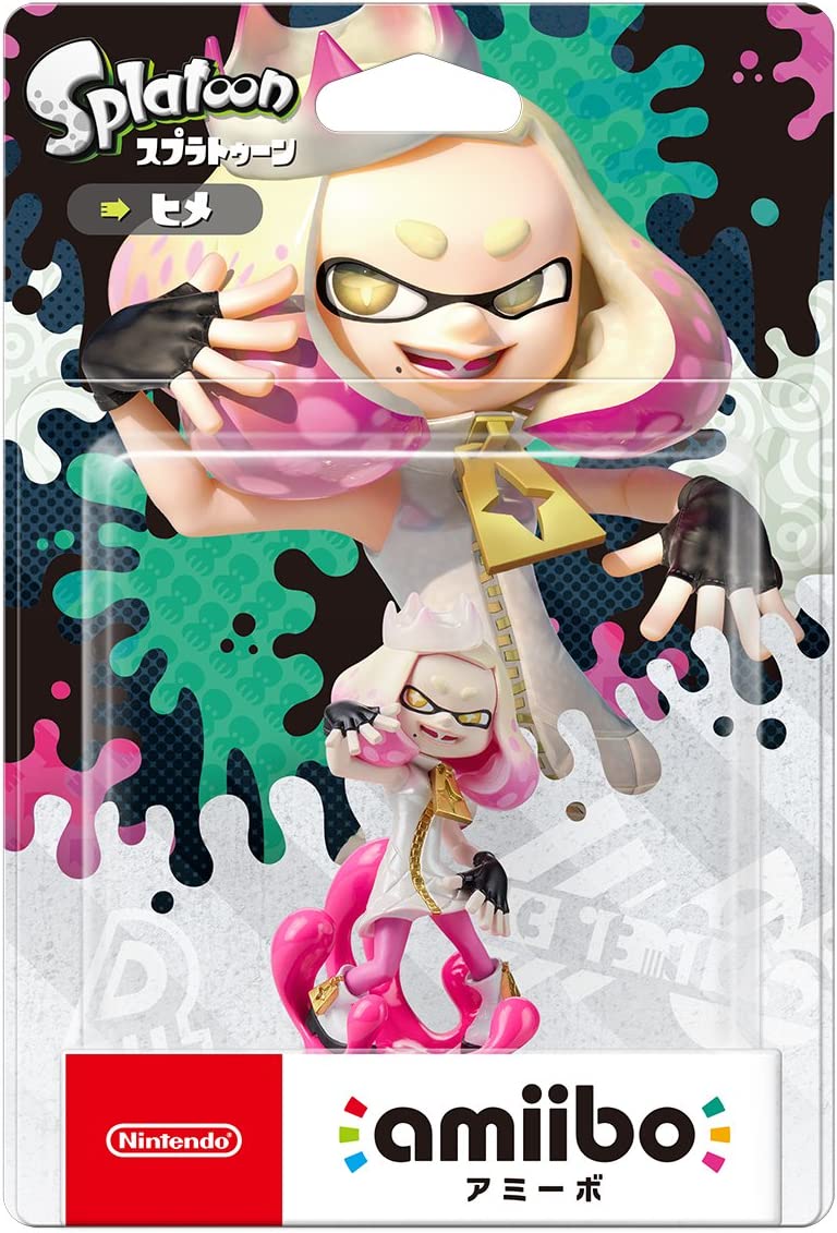 amiibo アミーボ ヒメ スプラトゥーンシリーズのサムネイル