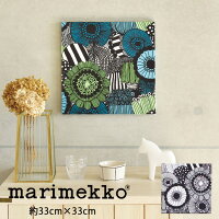 ファブリックパネル マリメッコ 北欧 ピエニシイルトラプータルハ marimekko 約33×33cm 【ラッピング対応可】 おしゃれ モダン ファブリックボード ウォールパネル 生地 ギフト リビング