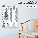 【4000円OFFクーポン配布】ファブリックパネル マリメッコ 北欧 クーシコッサ 34×25cm 32×41cm 52×73cm クリスマス クリスマスツリー...