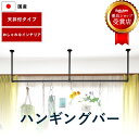 ハンギングバー TOSO【H-1 天井付 Cタイプセット】幅 178cm×高さ45cm 規格サイズ 耐荷重 10kg ホワイト ブラック カラー2色 天井付 H-1シリーズ / ハンガーパイプ ランドリーバー ディスプレイバー 収納 アルミ DIY 取り付け 物干し 施設 おしゃれ トーソー