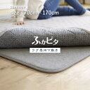 【P5倍&最大1000円OFFクーポン】ラグ マット スミノエ 【ラグ専用下敷き ふかピタ サイズ 170×170cm】2畳用 グレー ふかぴた