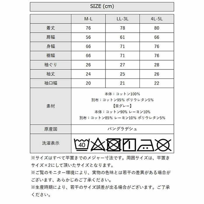 ＼500円クーポン有／ tシャツ レディース 【ゆうメール便送料無料】 カットソー オーバーサイズ 半袖 カジュアル [5営業日以内入荷]【 大きいサイズ レディース 】[ M L LL 3L 4L ][ LARU ラルー ] ( オーバーサイズコットンパネルTシャツ )