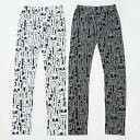 【FLAKE|60%OFF】フレイク MAD BONES REGGINGS 総柄レギンス フルレングス 10分丈 ボトムス パンツ インナー ユニセックス 小学...