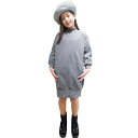 【Giggle 50%OFF SALE】ギグル 切替ワンピース グレー 子供服 キッズ 女の子 ワンピース 90 100 110 120 130 140 クスクスオリジナルブランド