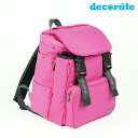 【decorate正規取扱店】Choose ピンク リュックサック デコレート キッズバッグ バックパック レッスンバッグ ランリュック ランドセル 通学 通園...