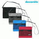 【decorate正規取扱店】Tascamio サコッシュ デコレート キッズバッグ ショルダーバッグ ブラック ブルー レッド グレー ボディバッグ サブバッ...