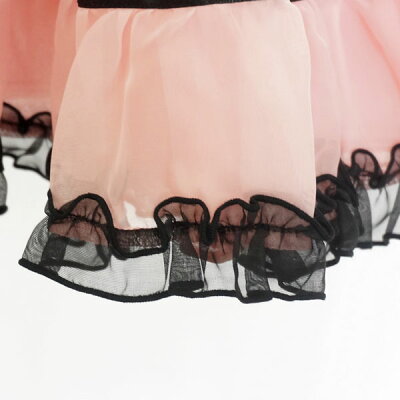 【CHUBBYGANG｜60%OFF】チャビーギャング シフォンスカート ピンク ウエストゴム ボトムス キッズ 子供服 女の子 0835146 120cm ちびギャル セール SALE 半額以下 日本製