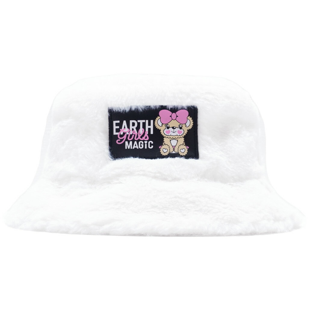 【EARTHMAGIC正規取扱店】アースマジック フェイクファーバケットハット マフィー ...
