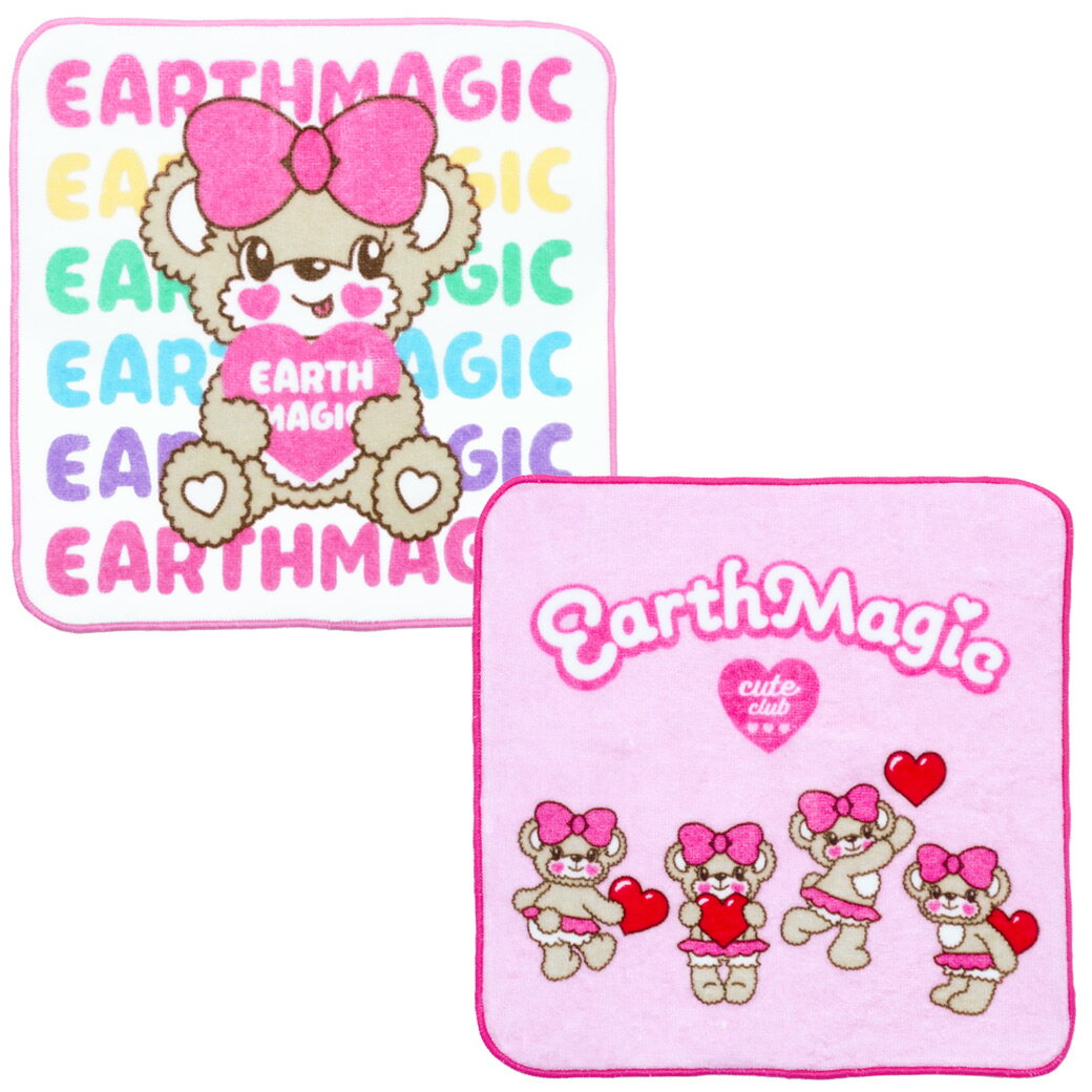 2024年&nbsp;EARTHMAGIC(アースマジック)夏新作 &hearts;日本製ハンドタオル2枚セット&hearts; 高密度シャーリング加工のタオルにマフィーをプリントしたハンドタオル。 裏側は白無地のパイル地で、肌触りや吸水性に優れた綿100％製です。 日常使いにはもちろん、ギフトにもおすすめなアイテム 高品質な日本製で、安心してお使いいただけます。 ※製品の性質上、毛羽、糸くずが付着している場合があります。品質には問題ございません。 ※店頭でも同時販売しておりますので、ネットでのご注文時に売り切れの場合がございます。 その際はメール連絡の上、キャンセル処理をさせていただきますのでご了承くださいませ!! ●素材 本体：綿100% ●注意 画面上と実物では多少色が異なる場合があります。ご了承下さい。 ●ハンドタオル サイズ FREE タテ 22cm ヨコ 22cm