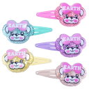 【EARTHMAGIC正規取扱店】アースマジック 2025春 ラメクリア立体マフィースリーピン5個SET アクセサリー 女児 女の子 子供服 キッズ ヘアアクセ...