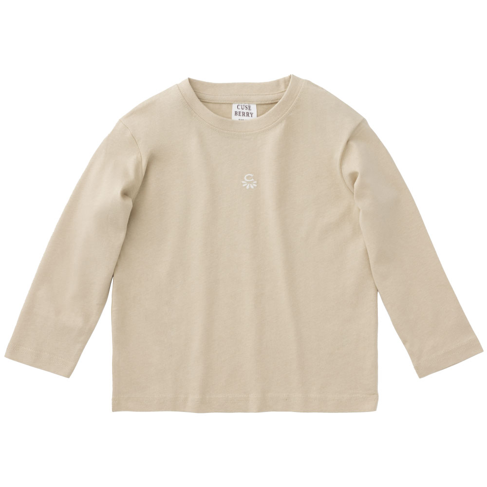 楽天市場】キッズ 長袖 tシャツ（カラーベージュ）の通販