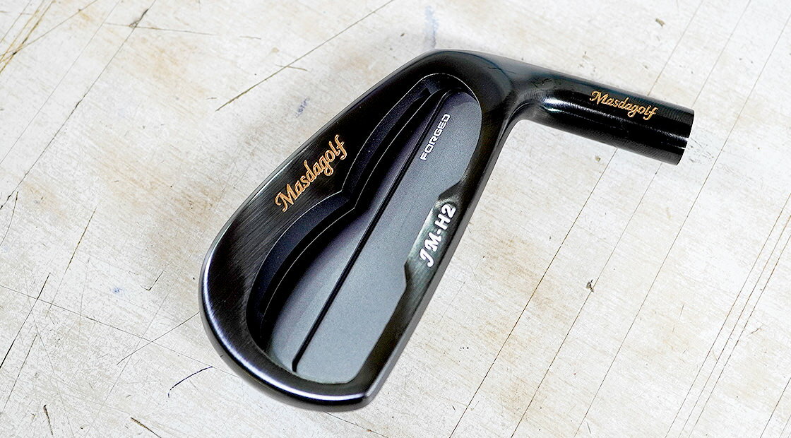 Masda golf（マスダゴルフ）JM-H2 IRON PVDブラック仕上げ（4番アイアン単品） TRUE TEMPER スチールシ..
