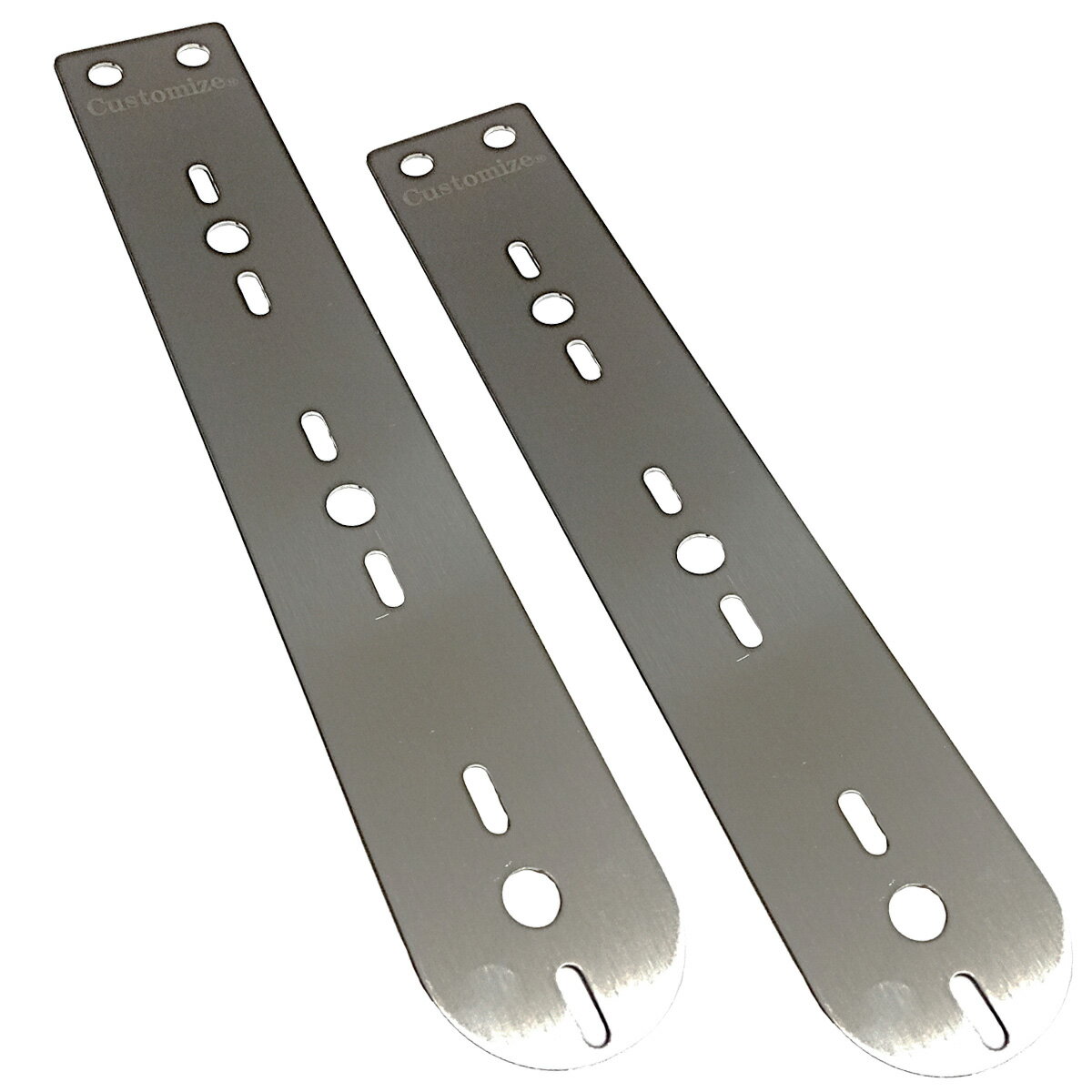 マーカーランプ ステー トラック用品 バスマーカー3連用 I型ステー 2枚 ステンレス