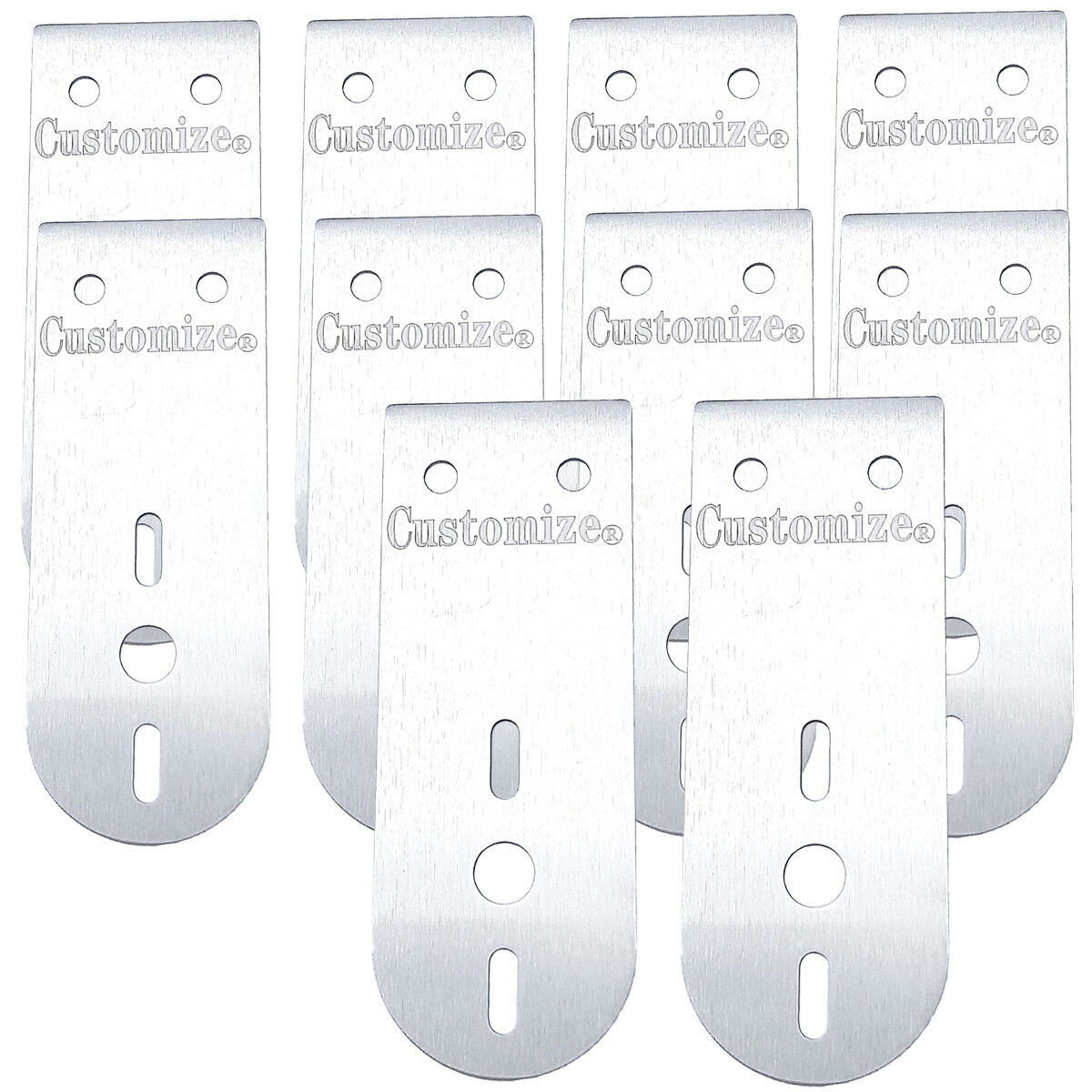 マーカーランプ ステー トラック用品 マーカーステー I型 ステー ステンレス 10枚セット