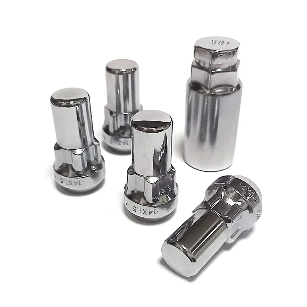 ホイール ロックナット ロングタイプ 袋タイプ M14×1.5ピッチ 【トヨタ レクサス ホンダ ランクル100/200系 】