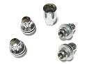 【ロックナットセット】 純正タイプ 袋ナット【トヨタ純正アルミホイール専用ナット】M12×1.5ピッチ 三菱ミツビシ