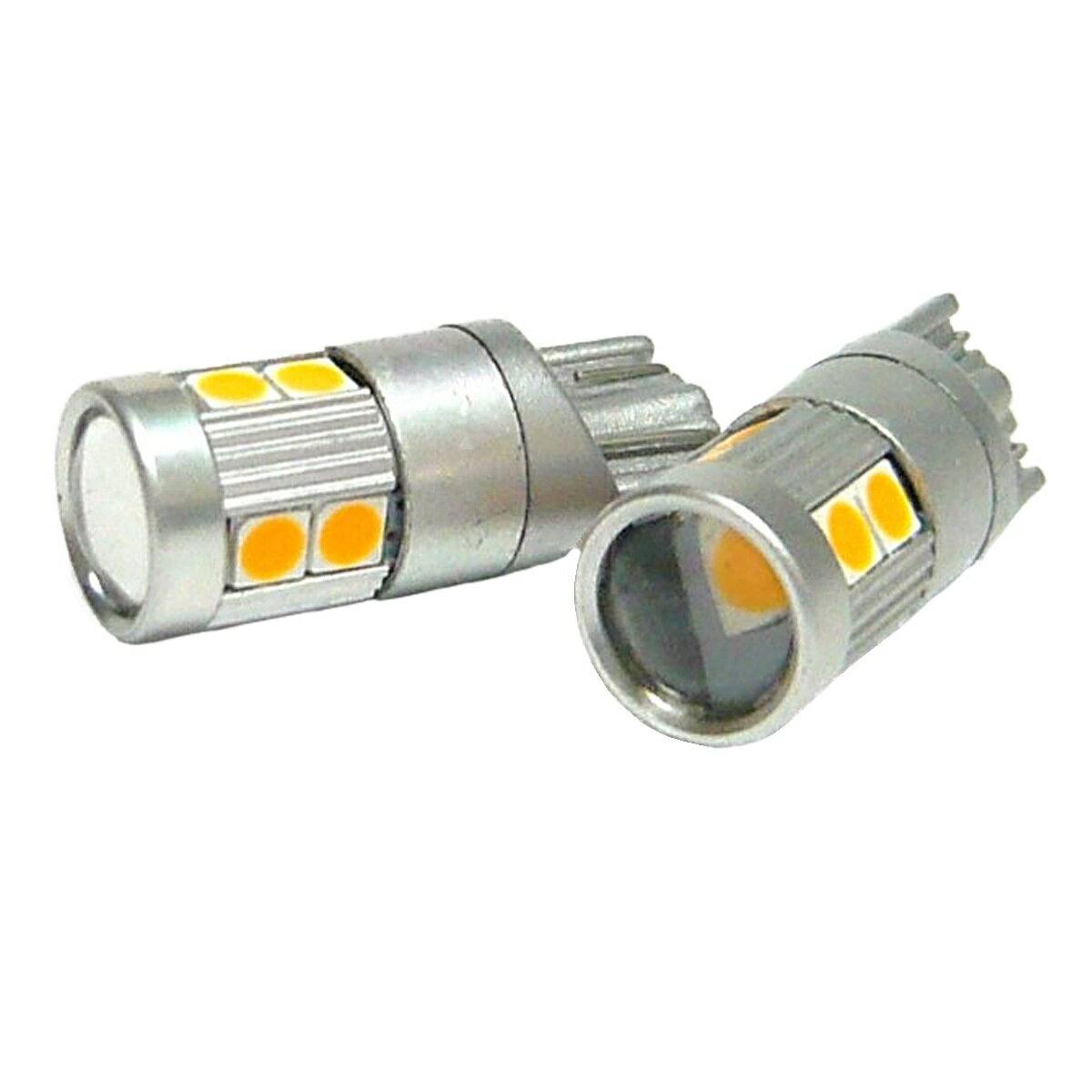 �ǿ���5W�� ���� T10 T16 LED�Х�� 3030���å� 9Ϣ ���ƥ륹�� �ץ����������������� 2������ �ۥ磻�� / ����С�