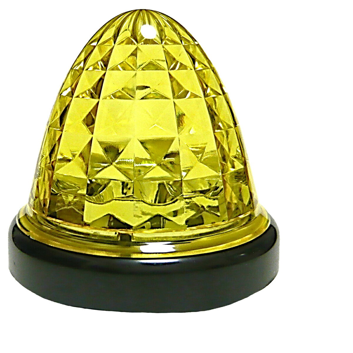 送料無料 トラック用 マーカーランプ LED サイド マーカー 標識 16LED 24V 用 イエローレンズ イエロー 6個セット