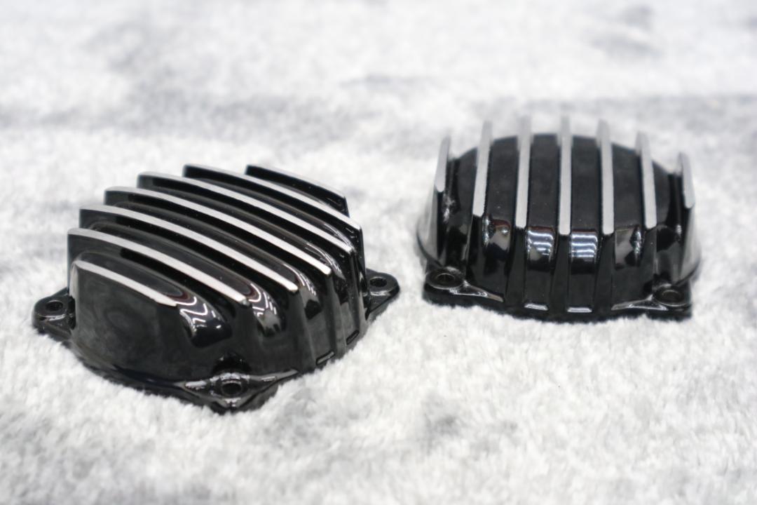 ゼファー400 キャブトップカバー 黒　2個