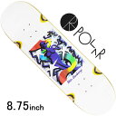 ポーラー 8.75インチ スケボー デッキ Polar Skateboard Queen Wheel Wells Pro Shin Sanbongi スケートボード スケボーデッキ プロモデル 人気ブランド ストリート パーク ランプ おしゃれ