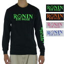 ロニンアイウェアースケート RONIN EYE WEAR SKATE LOGO LONGSLEEVE TEE