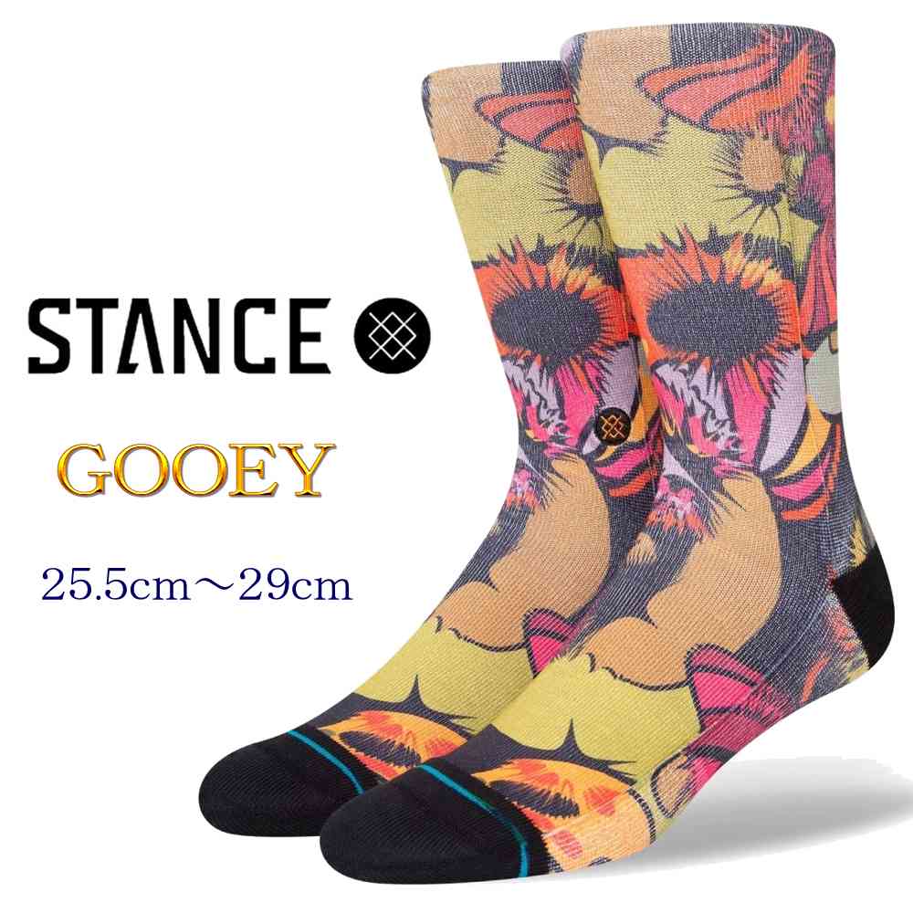 ブランド Stance スタンス 商品Stance Socks GOOEY スタンスソックス グーエイ 商品説明 スタンスソックスお得意のサイケなアート柄が絶品！ 肌触りの良い滑らかな素材と深いヒールポケットが足のラインに心地よくフィットし、踵とつま先部分に施された強化加工が優れた耐久性を実現。 スタンスならではの極上のフィット感と遊び心あふれるデザインでコーディネートにインパクトをプラスします。 サイズ L25.5-29cm(大人男性向け)STANCEアメリカ・カリフォルニア州のサンクレメンテにて誕生。スケートやアートといった西海岸のカルチャーをルーツに、オリジナリティと自己表現を求める人たちに向けたソックスブランドとしてスタート。個性的なスケーターやサーファーに加え、アーティスト、フォトグラファーといったクリエイターなどもサポートし、斬新なデザインと高いクオリティを兼ね備えたアイテムをリリース。左右が異なるアシンメトリーなデザインや、アーティストとのコラボレーションアイテムなど、ソックスの既成概念にとらわれない、斬新で遊び心溢れるスタイルを提案しています。バレンタイン プレゼント スケートボード STANCE スタンス ソックス 靴下 限定モデル メンズ レディース キッズ ファッション 小物 関連商品はこちらStance スタンス Stance Socks 3PACKセ...4,799円Stance スタンス Boyd ST インフィニッ...2,420円＼1日はクーポン使用で5％OFFも／スタン...4,950円スタンス ソックス スィックル ネーザン...2,970円スタンス ソックス パイズリー クルー ...2,970円スタンス ソックス オージー 3足セット ...4,400円スタンス ソックス 3足セット 靴下 アイ...4,950円＼新生活にフレッシュな足元を／スタン...1,584円スタンス ソックス アイコン Stance Soc...1,980円スタンス Stance Socks 靴下 SURFS UP S...2,970円スタンス ソックス Stance Socks Basic ...2,399円スタンス ソックス Stance Socks 靴下 ...2,420円スタンス ソックス トーキンヘッズ 靴下...2,970円スタンス ソックス インフィニット 靴下...2,970円スタンス STANCE アイスクリームアイコ...2,970円STANCE スタンス Popsicle Stance Socks...2,970円スタンス STANCE 可愛い カッコイイ モ...2,420円スタンス STANCE ボミン 靴下 Stance So...2,420円スタンス Stance Socks 靴下 アイコン ...1,980円