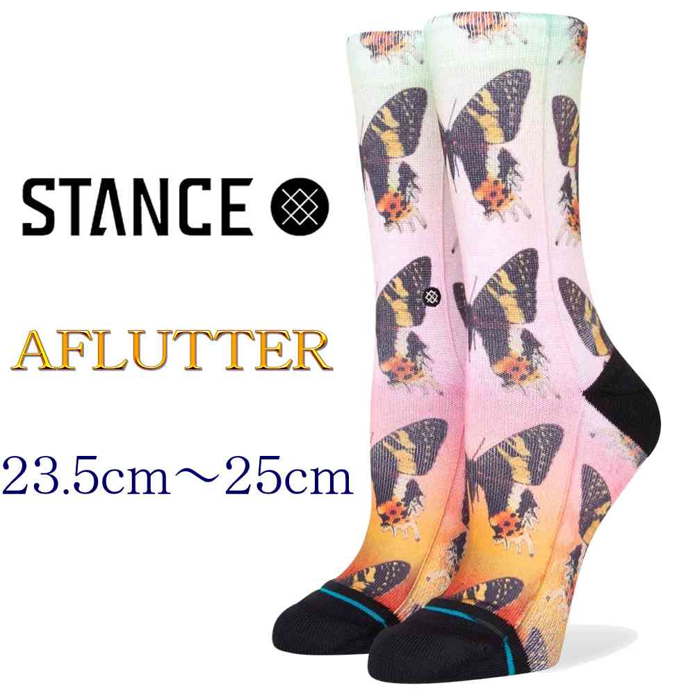 Stance  եå ե˥å  ʵݾ Stance Socks AFLUTTER CREW S22-25cm...