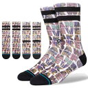 Stance スタンス 靴下 Stance Socks WAKANDA FOREVER BLACK PANTHER(ブラックパンサー ワカンダ フォーエバー）コラボモデル メンズ25.5-29cm ストリート ファッション サーフィン スケートボード スノーボード ギフト 男性 彼氏 プレゼント 贈り物 3