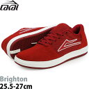 ラカイ 25.5-27cm ブライトン レッドスエード Lakai Brighton Red Suede スケボーシューズ スケシュー スケートボード スケボー シューズ ブランド スウェード 大人 ローカット US サイズ スニーカー スケート シューズ 靴 赤 カットバック