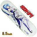 8.5インチ フックアップス スケボー デッキ 板 Hook Ups Rei vol2 Pearl White Deck スケートボード スケボーデッキ レイ ...