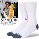 Stance スタンス 靴下 Stance Socks KADER SYLLA メンズ L 25.5-29.0cm ギフト 男性 彼氏 プレゼント 贈り物 スケートボード