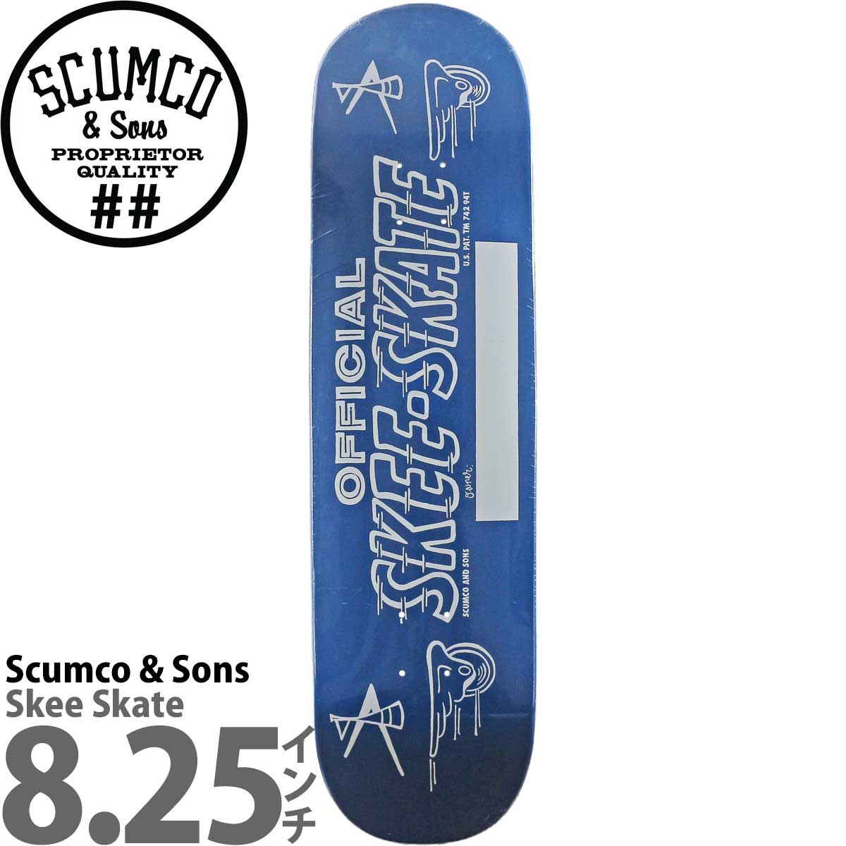 ■ブランドScumco & Sons Skateboard スカムコサンズ スケートボード■商品名Team Skee Skate Deck チーム スキースケート デッキ■スペックインチ inch 幅 8.25 x 長さ 31.75 ウィールベース 14.25 ノーズ長/高/角度 6.875 / 2.0 / 20° テール長/高/角度 6.4375 / 1.75 / 15.5° センチ cm 幅 20.9 x 長さ 80.6 ウィールベース 36.2 ノーズ長/高/角度 17.4 / 5.0 / 20度 テール長/高角度 16.3 / 4.4 / 15.5度 ※メーカー情報と実測値。個体差有り■特徴信頼のPS Sticks製 7Ply (7枚積層) 全塗装 広めホイールベース幅 ノーズキック強くテールは普通 ミディアムコンケーブ プロ品質のチームモデル■商品情報ストリート、スケートボードパーク、ランプなどATV(オールテレイン)全地形で遊べるダブルキック、コンケーブデッキ。 人気の全塗装されたチームモデル。知る人ぞ知るいま注目の東海岸の要注目ブランドはライダーたちによるこだわりのグラフィックと自分たちでほとんどのアイテムを製造するこだわりのクオリティが一目置かれるかっこいいローカルブランド。 1960年代のカリフォルニアのトレスコ社による初期故ぷりーとスケボーオリジナルのSkee Skateをモチーフにしたデザインを採用したおしゃれなグラフィックデザイン。ファッキンオーサムにん似たシェイプです。■スタイルストリート パーク ランプ■概要アメリカ東海岸 ピッツバーグ発のスケートボードブランド。ボードプレス、アパレルプリントなどほとんどのプロダクトを自らこだわりローカルの仲間達とハンドメイドし、飾らないブランドイメージと独特な感性をスケートボーディングというライフスタイルにうまく落とし込んだ、細部までアメリカンカルチャーを感じられる数少ないブランド。クラシカルでユーモアなデッキグラフィックやアパレルデザイン、アクセサリー等は個性的で魅力的です。ニューヨークLABORスケートショップやSUPREME(シュプリーム)でも取扱い中の注目ブランド。■ご注意事項デッキ面、側面が木目の場合、カラーアソートのため画像と違う場合があり指定不可 同梱ステッカー、ラベルの有無、シュリンク破れ、わずかな擦り傷がある場合があります 海外スポーツ用品の性質上、上記事柄については不良品に含まれませんので予めご了承ください■リンク別売りデッキテープはコチラスケートボード - スケボー - スケボーデッキ - スカムコサンズデッキ SCUMCO & SONS TEAM SKEE SKATE DECK DECK8.25 inch ■ブランドScumco & Sons Skateboard スカムコサンズ スケートボード■商品名Team Skee Skate Deck チーム スキースケート デッキ■スペックインチ inch 幅 8.25 x 長さ 31.75 ウィールベース 14.25 ノーズ長/高/角度 6.875 / 2.0 / 20° テール長/高/角度 6.4375 / 1.75 / 15.5° センチ cm 幅 20.9 x 長さ 80.6 ウィールベース 36.2 ノーズ長/高/角度 17.4 / 5.0 / 20度 テール長/高角度 16.3 / 4.4 / 15.5度 ※メーカー情報と実測値。個体差有り■特徴信頼のPS Sticks製 7Ply (7枚積層) 全塗装 広めホイールベース幅 ノーズキック強くテールは普通 ミディアムコンケーブ プロ品質のチームモデル■商品情報ストリート、スケートボードパーク、ランプなどATV(オールテレイン)全地形で遊べるダブルキック、コンケーブデッキ。 人気の全塗装されたチームモデル。知る人ぞ知るいま注目の東海岸の要注目ブランドはライダーたちによるこだわりのグラフィックと自分たちでほとんどのアイテムを製造するこだわりのクオリティが一目置かれるかっこいいローカルブランド。 1960年代のカリフォルニアのトレスコ社による初期故ぷりーとスケボーオリジナルのSkee Skateをモチーフにしたデザインを採用したおしゃれなグラフィックデザイン。ファッキンオーサムにん似たシェイプです。■スタイルストリート パーク ランプ■概要アメリカ東海岸 ピッツバーグ発のスケートボードブランド。ボードプレス、アパレルプリントなどほとんどのプロダクトを自らこだわりローカルの仲間達とハンドメイドし、飾らないブランドイメージと独特な感性をスケートボーディングというライフスタイルにうまく落とし込んだ、細部までアメリカンカルチャーを感じられる数少ないブランド。クラシカルでユーモアなデッキグラフィックやアパレルデザイン、アクセサリー等は個性的で魅力的です。ニューヨークLABORスケートショップやSUPREME(シュプリーム)でも取扱い中の注目ブランド。■ご注意事項デッキ面、側面が木目の場合、カラーアソートのため画像と違う場合があり指定不可 同梱ステッカー、ラベルの有無、シュリンク破れ、わずかな擦り傷がある場合があります 海外スポーツ用品の性質上、上記事柄については不良品に含まれませんので予めご了承ください■リンク別売りデッキテープはコチラ