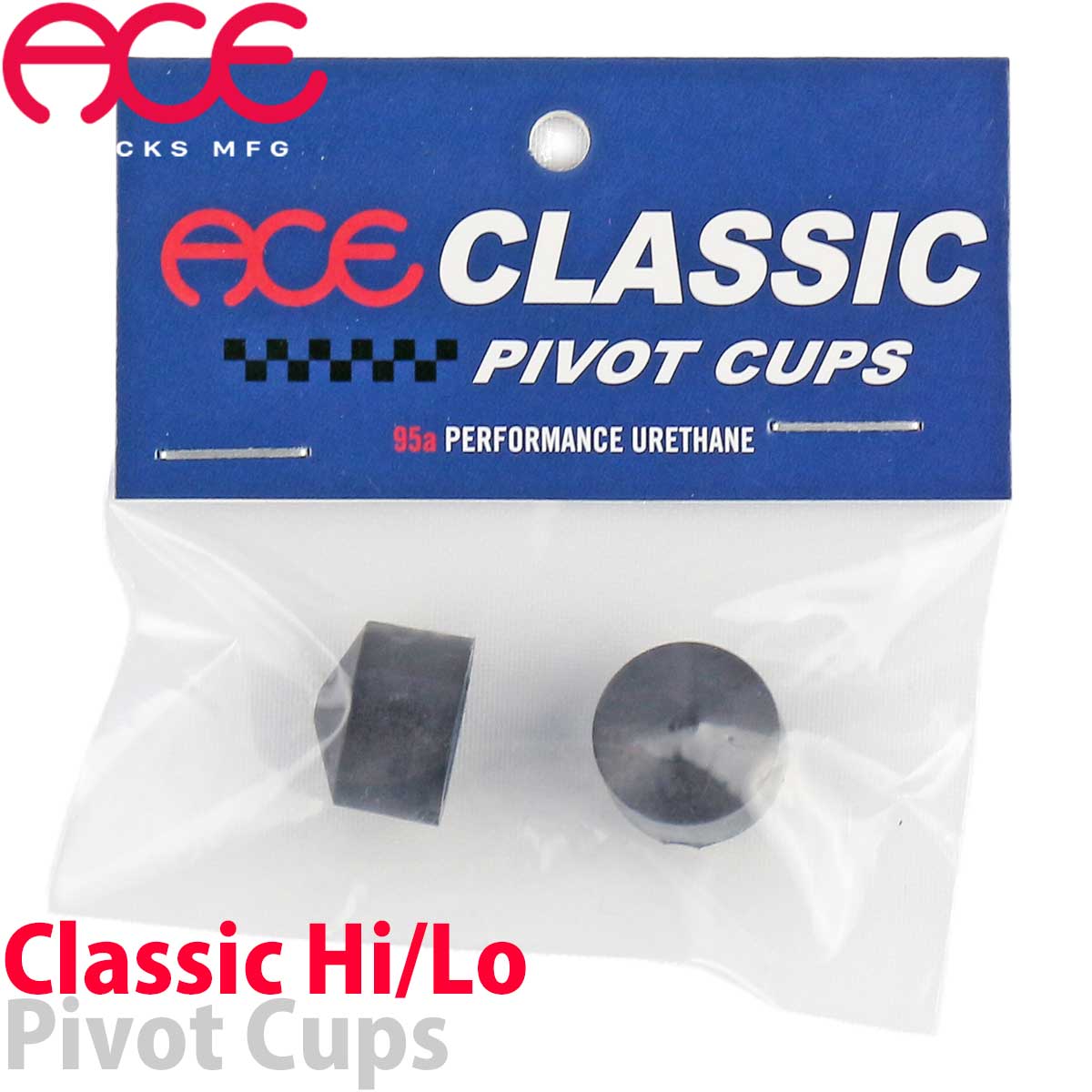 エース スケボー クラシック ピボッドカップ トラック パーツ ACE Classic Pivot Cups Bushings Trucks Parts スケートボード ブッシング 交換修理部品 カットバック