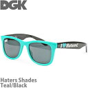 DGK スケボー ブランド サングラス Haters Shades Teal/Black スケートボード 人気 おしゃれ メンズ レディース ユニセックス 男女