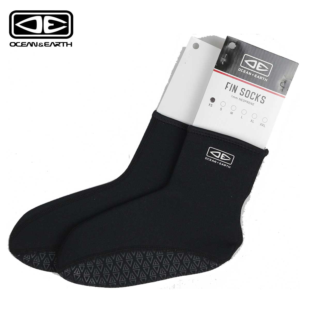 ボディーボード ソックス 極薄 O&E 1mm NEOPRENE BOOTY ネオプレンブーツ NEOPRENE SUMMER SOX ネオプレン ソックス フィンソックス OCEAN & EARTH フィンずれ防止 オーシャンアBB FIN SOCKS SOCKS