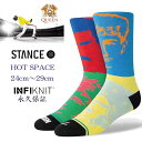 Stance スタンス 靴下 Stance Socks Hot Space Queen 限定モデル メンズ 25.5-29cm ギフト 男性 彼氏 プレゼント 贈り物