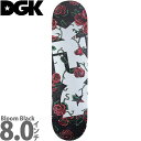 DGK 8.0 ܡ ǥå Bloom Black Deck ȥܡ ֥롼 Х Х󥹥ݡ ȥ꡼ ѡ  ͵  ä ֥ åȥХå ܡǥå