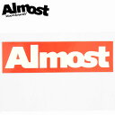 スケボー スケート デッキ スケートボード ブランド ステッカー ALMOST SKATEBOARDS シール Red Bar Sticker ストリート オシャレ ファッション アイテム