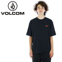 ボルコム シャツ Volcom BLK-M BOXY BLANK SS TEE ブラック BLK アウトドア サーフブランド