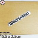 インディペンデント スケボー ステッカー バーフォイルメタリック Independent Bar Foil Metallic Indy メタリック シール デカ...