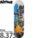 オルモスト 8.375インチ スケボー デッキ Almost Skateboards Pro Yuri Facchini Silver Lining Resin7 Deck プロ ユーリファッチーニ シルバーライニング スケートボード アーバンスポーツ ストリート パーク ランプ 板 人気 おすすめ ブランド カットバック スケボーデッキ