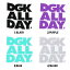 ܡ  ƥå DGK Logo Sticker 4顼 ǥ   4  󥿥10.8ߥ襳10.7cm ȥܡ ä ֥    Х ޥ  ʤɤŽޤ