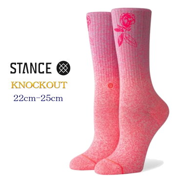 スタンス ソックス ノックアウト Stance Socks Nockout レディー S 22-25cm レディース ファッション 靴下 女子 モダン アート