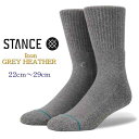Stance Icon スタンス アイコン ギフト 彼女 彼氏 プレゼント 贈り物 靴下 ソックス スタンスソックス シンプル 無地 ワンポイント 刺繍 男性 ...