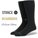 Stance X^X C {o[Y ubN Stance Socks Bombers Black 胂f Y L 25.5-29.0cm Y t@bV  Mtg j ގ v[g 蕨