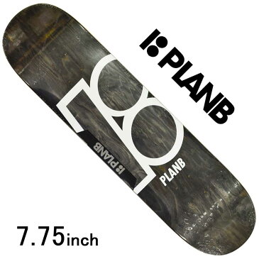 スケボー デッキ スケートボード シグネチャー PLAN B プランビー STAIN 7.75inch Team Model