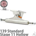 CfByfg 139 z[ XP{[ gbN Independent Skateboard Trucks Stage11 Hollow Silver Standard Indy CfB Vo[XP[g{[h XP{[ XP[g gbN p[c   y y