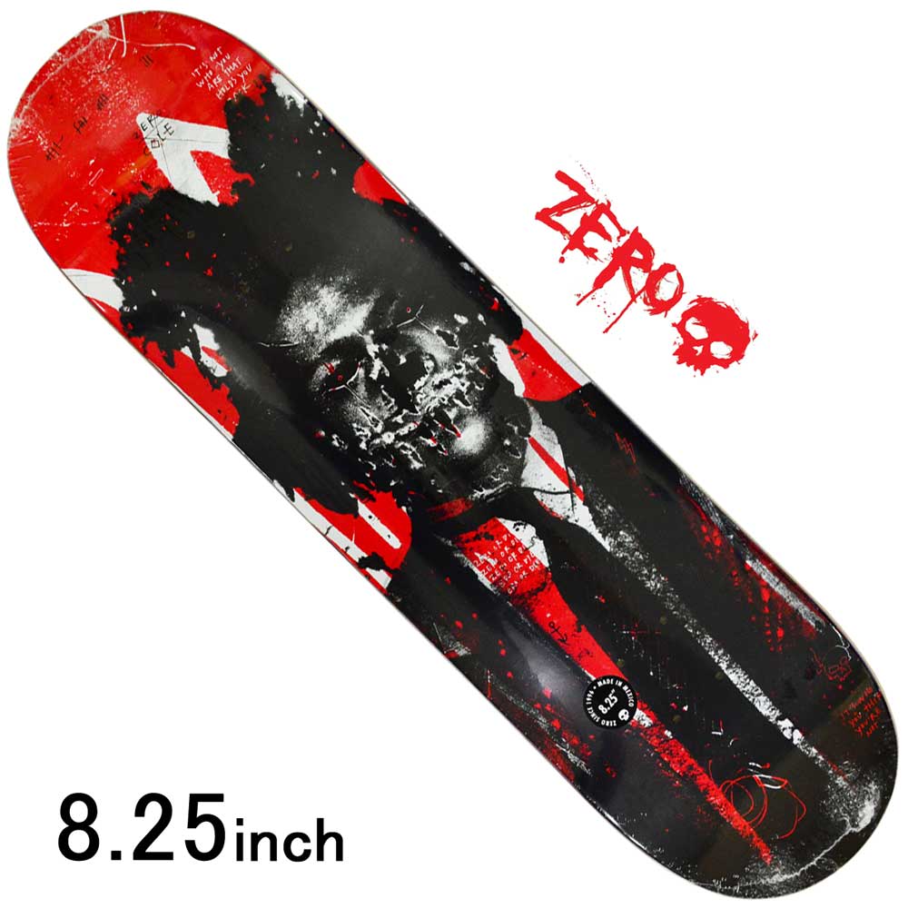 楽天スケートボード専門店カットバックゼロ 8.25インチ スケボー デッキ Zero Skateboards 27Club Pro Chris Cole Jean Michel Basquiat バスキア スケートボード 人気 ブランド プロ クリスコール