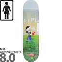 ガール 8.0インチ スケボー デッキ Girl Skateboards Pro Breana Geering Firework Deck スケートボード プロ ブレアナギーリング アーバンスポーツ ストリート パーク ランプ 人気 おすすめ …